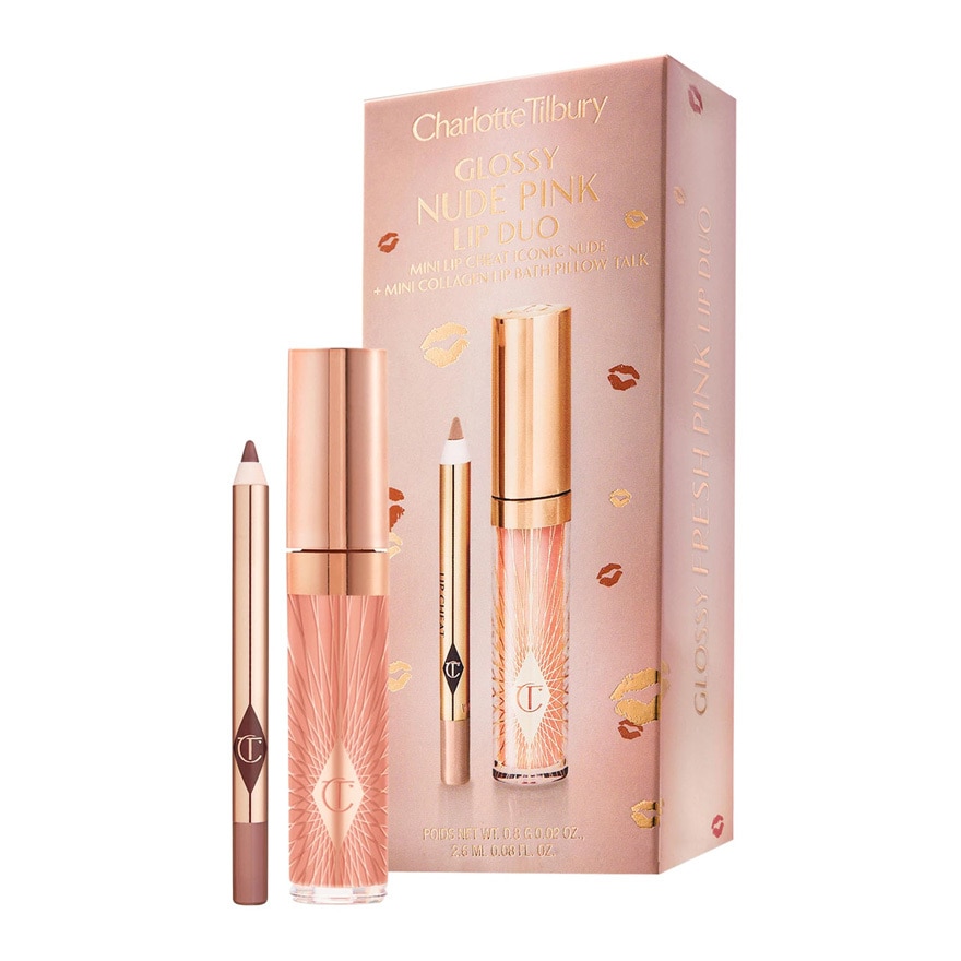 Charlotte Tilbury Mini Glossy Pink Lip Gloss Lip Liner Set Nude Pink-50057984.jpg