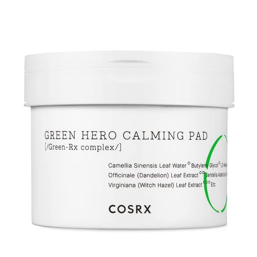 COSRX ONE STEP GREEN HERO CALMING PAD 70 PADS 2023-70092363.jpg