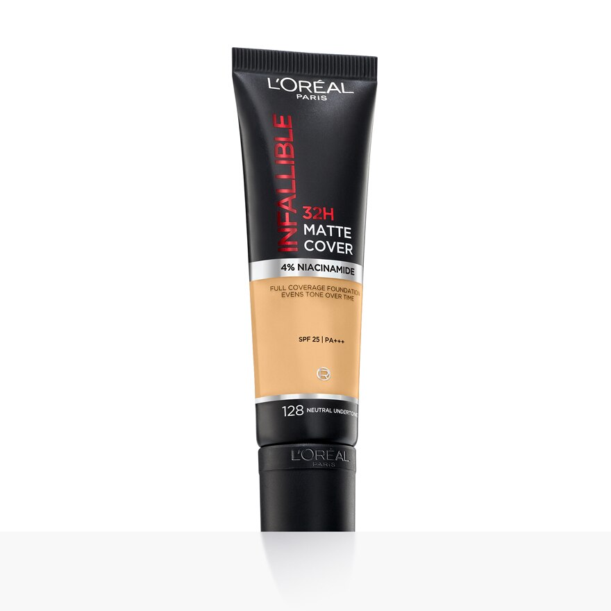 Infallible 24H Matte Cover Liquid Foundation 128 Natural Buff-70099663.jpg