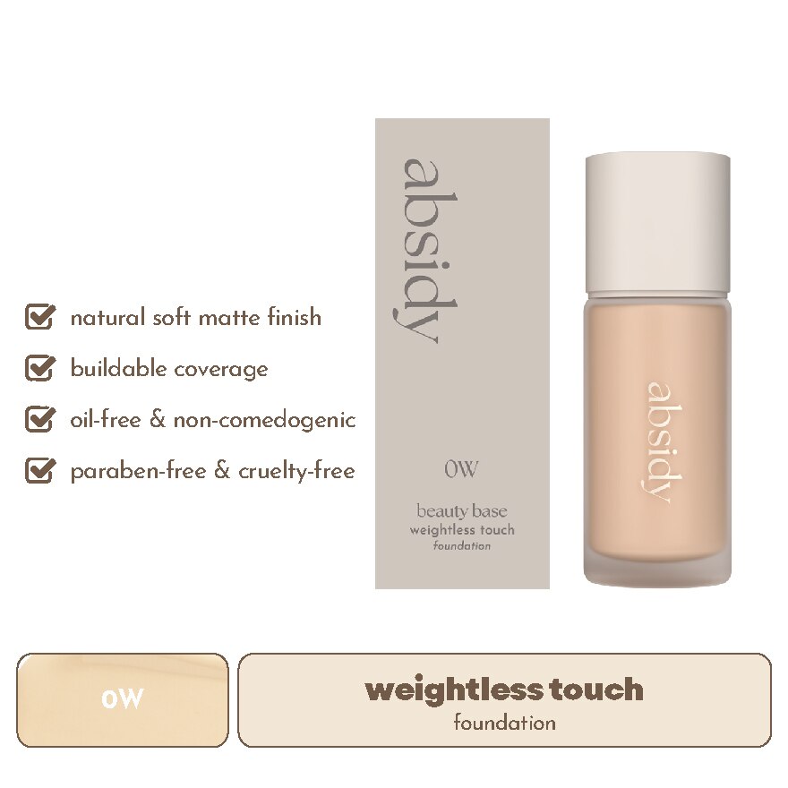 Beauty Base Weightless Touch Foundation 0W-70106705.jpg