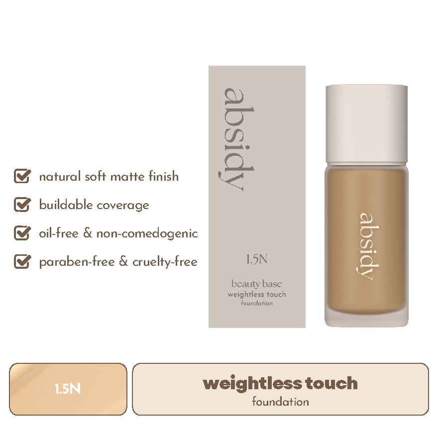 Beauty Base Weightless Touch Foundation 15N-70106710.jpg