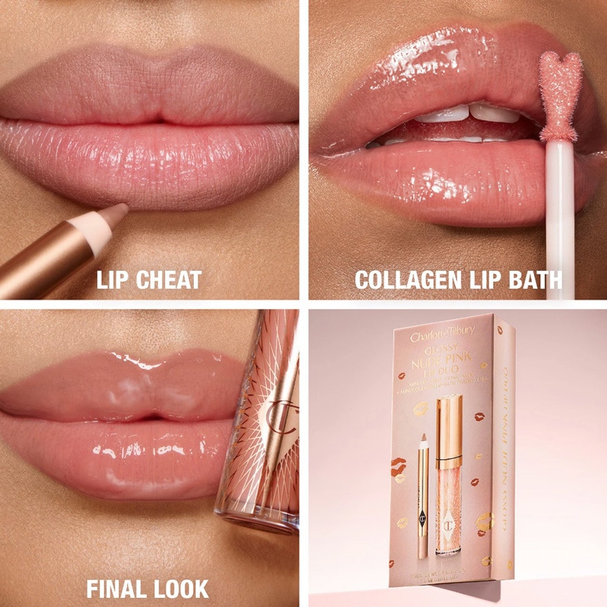 Charlotte Tilbury Mini Glossy Pink Lip Gloss Lip Liner Set Nude Pink-50057984.jpg