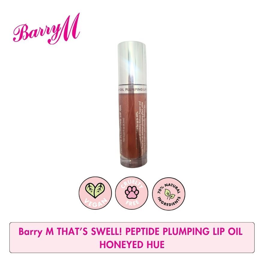 Barry M Thats Swell Peptide Plumping Lip Oil Honeyed Hue-70103866.jpg